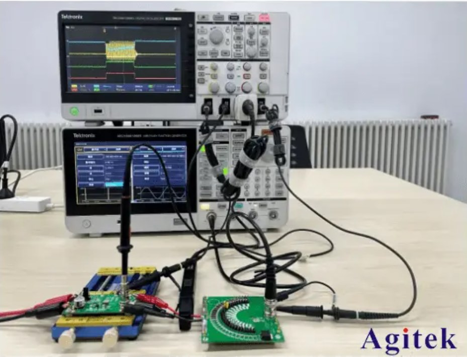 使用泰克示波器和AFG測試電源的負(fù)載瞬態(tài)響應(yīng)(圖4)