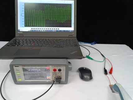 PCDF傷口敷料在不同條件下產生的電壓電流(圖6)