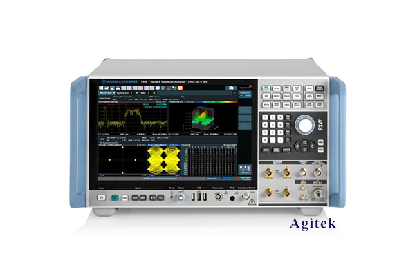 羅德與施瓦茨頻譜分析儀的頻率響應和相位特性(圖1)