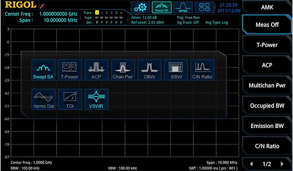 普源精電RSA5000實現ZigBee信號占用信道再分配解決方案(圖7)
