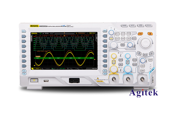 如何調整普源DS2072A示波器平均值采樣頻率？(圖1)
