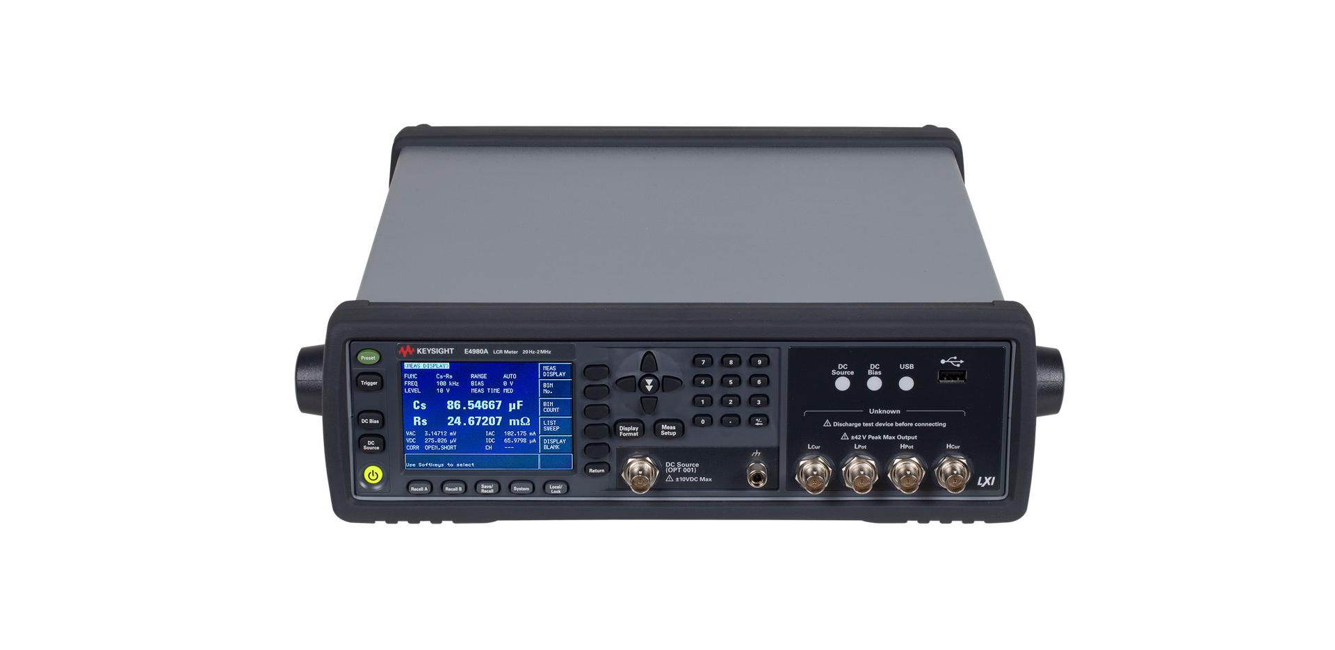 KEYSIGHT是德科技E4980A 精密型 LCR 表介紹(圖1)