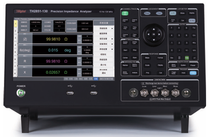 使用TH2851測(cè)試產(chǎn)品Q(chēng)值,判斷產(chǎn)品是否優(yōu)劣品(圖1)