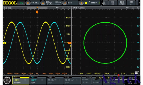 普源示波器測量相位差的方法(圖5)