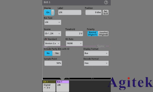 如何利用泰克2系示波器進行汽車總線觸發解碼分析？(圖2)