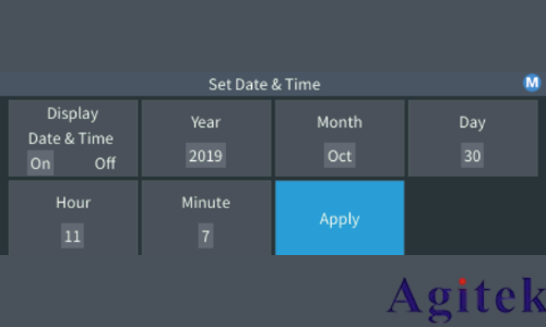 泰克示波器TBS2000X系列設(shè)置時(shí)間手冊(圖7)