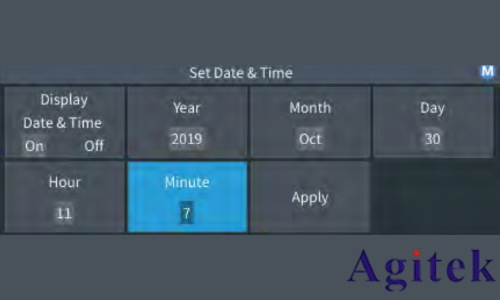 泰克示波器TBS2000X系列設(shè)置時(shí)間手冊(圖6)
