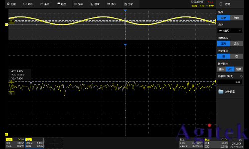 觸發電平與沿相交，但沒有實際觸發信號該怎么設置？(圖8)