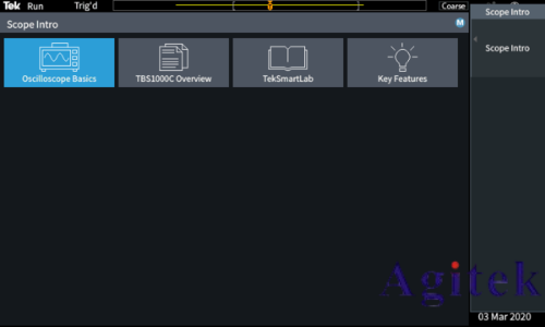 泰克TBS1000C 系列數(shù)字存儲示波器(圖7)