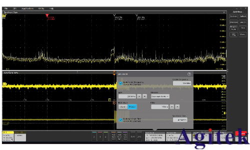 使用泰克4、5和6系列混合信號示波器逐步排除電磁干擾(圖14)