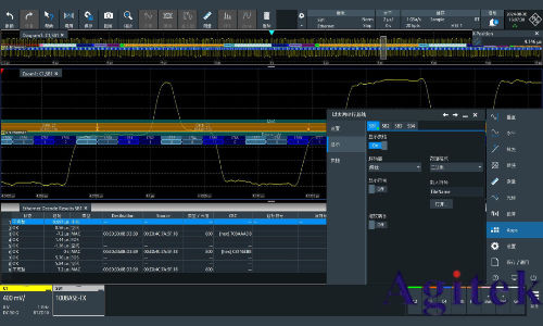 羅德與施瓦茨RTO示波器的100BASE-TX協議解碼分析(圖9)
