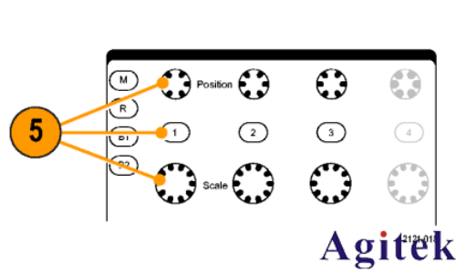 泰克示波器MSO4000系列 數字熒光示波器采集信號