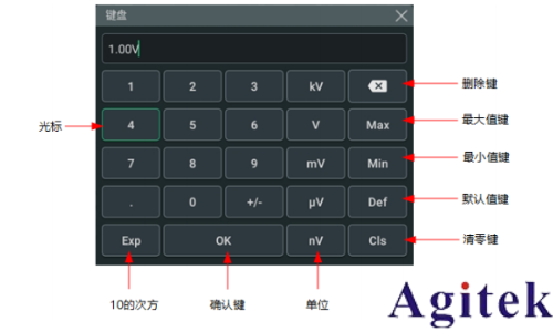 普源示波器DHO1000 參數設置方法(圖4)