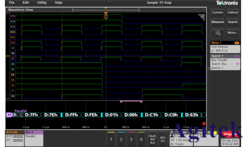 泰克2 系列 MSO混合信號示波器(圖9)