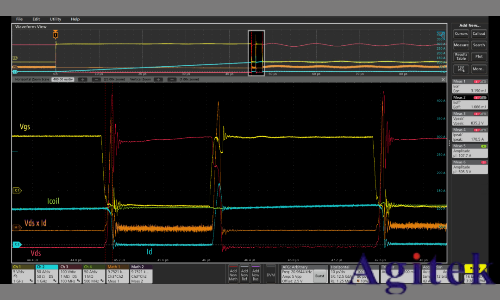 使用泰克示波器5/6系列MSO進行功率半導體器件的雙脈沖測試(圖8)