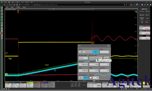 使用泰克示波器5/6系列MSO進行功率半導體器件的雙脈沖測試(圖7)