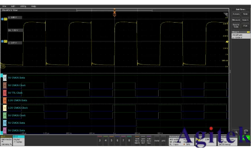 泰克示波器MSO58識別建立和保持時間違規(圖5)
