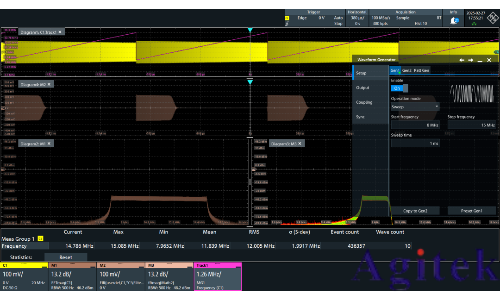 羅德與施瓦茨RTO6系列示波器的自定義濾波器功能助力電源紋波測試(圖4)