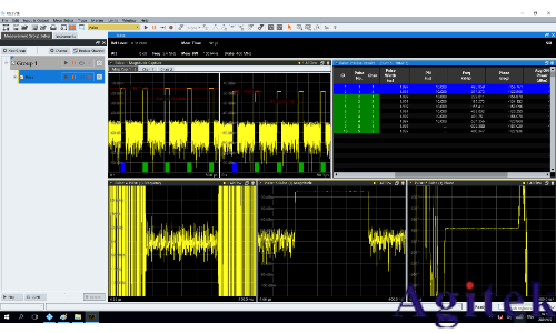 利用羅德與施瓦茨示波器RTO6系列和VSE軟件進(jìn)行脈沖分析(圖10)
