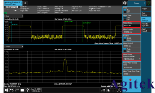 keysight是德頻譜分析儀的時(shí)間門控測量詳解(圖11)