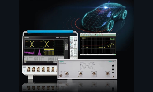 安立公司與泰克合作提供全面的汽車以太網(wǎng)測試解決方案(圖1)