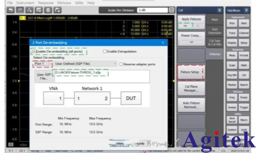 如何使用網絡分析儀的AFR功能(即自動夾具移除功能)? (圖8)