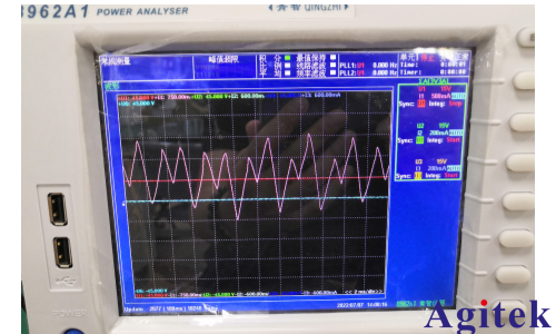 青智功率計8730C直流電機啟動電流測試(圖3)