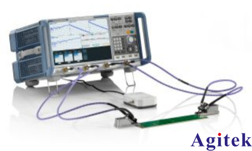 羅德與施瓦茨ZNB40矢量網絡分析儀測試 PCB 信號結構的插入損耗(圖1)