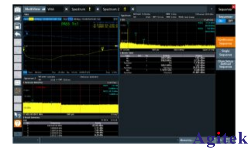 R&S?ZNL矢量網絡分析儀結合網絡分析和頻譜分析進行放大器特性測量(圖2)