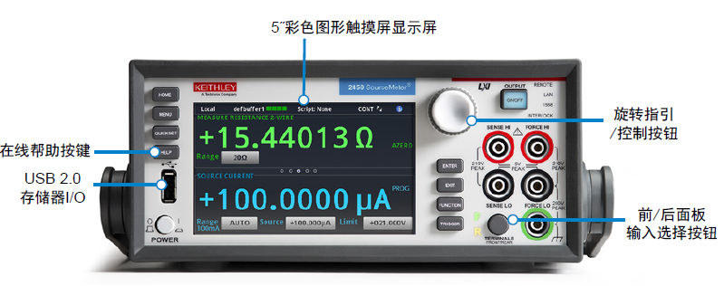 吉時利源表Keithley2450 (圖2)