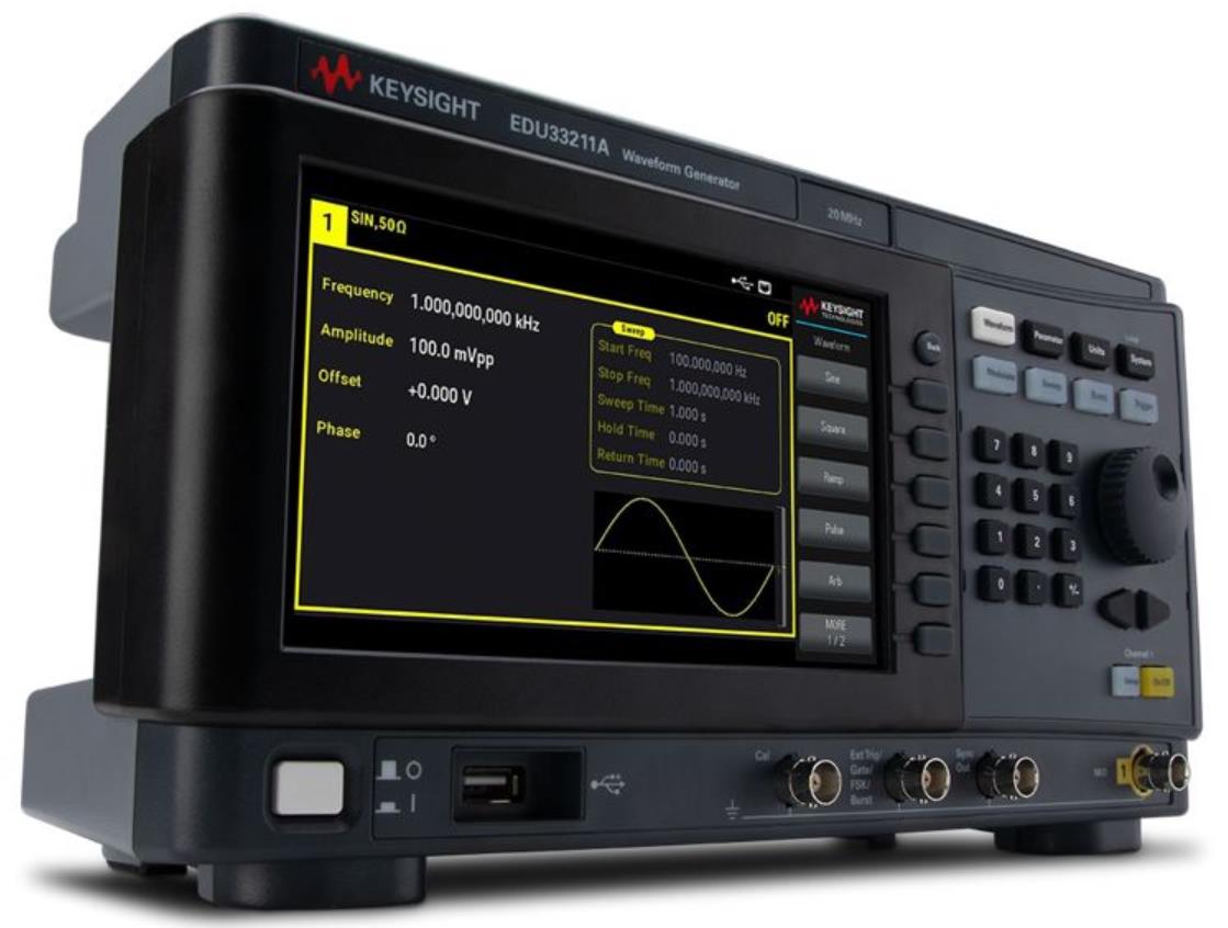 是德EDU33212A系列信號發生器(圖1)