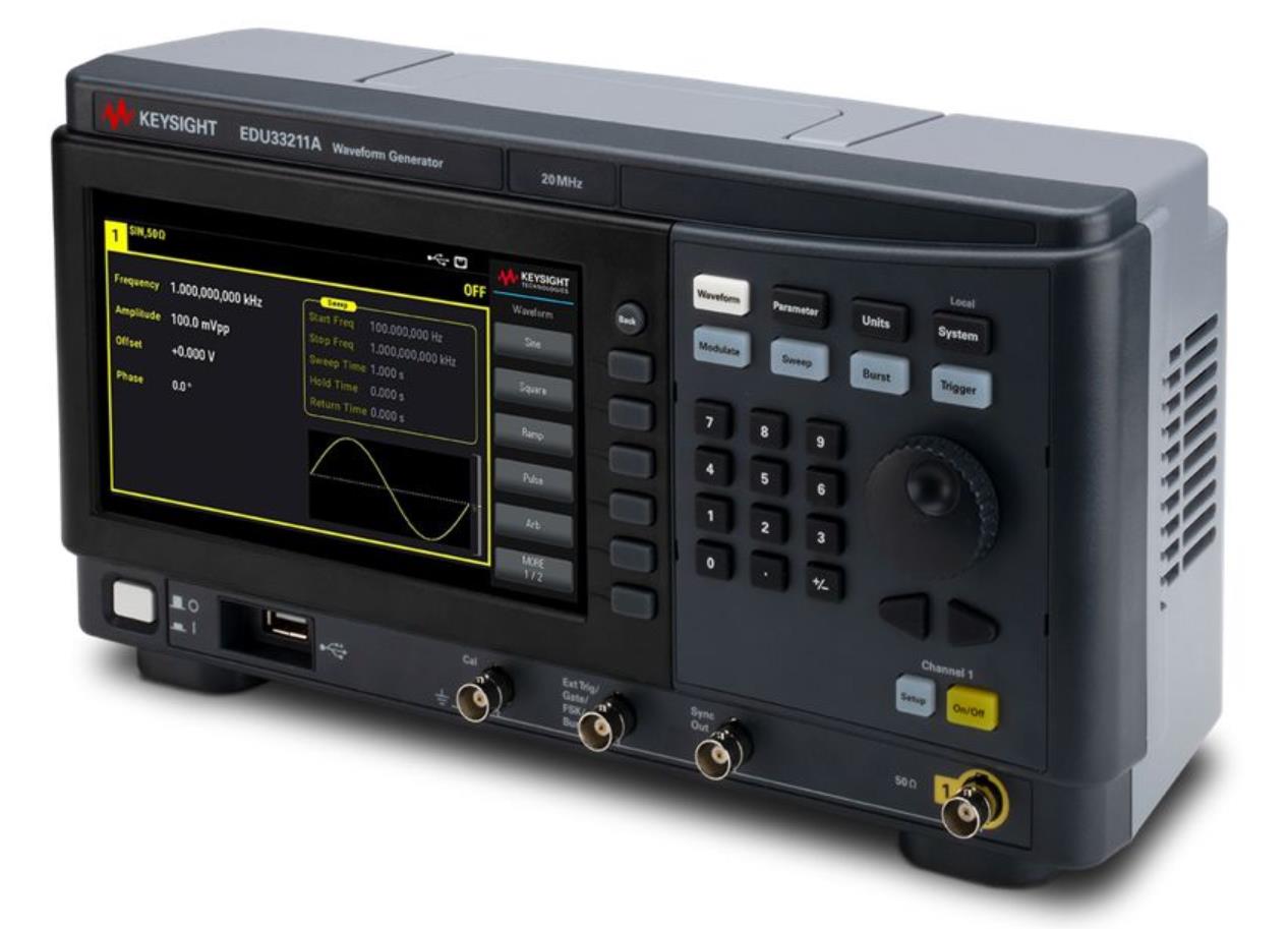 是德EDU33212A系列信號發生器(圖2)