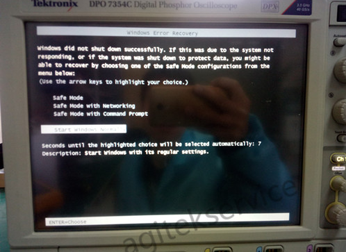 泰克示波器維修，安泰測試免費檢測(圖3)