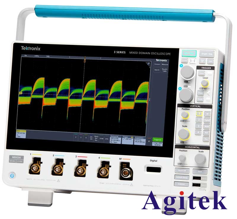 泰克MDO3系示波器采樣率設(shè)置