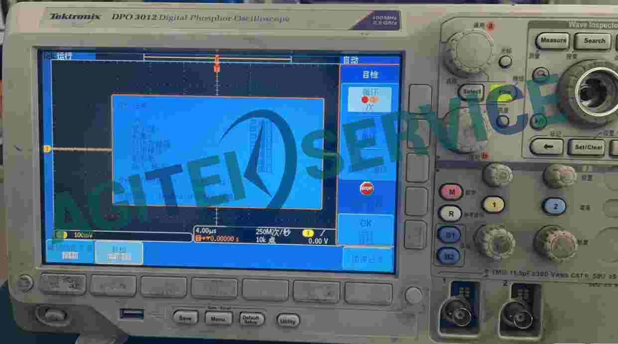 Agitek泰克示波器維修案例—泰克示波器DPO3012花屏維修(圖2)