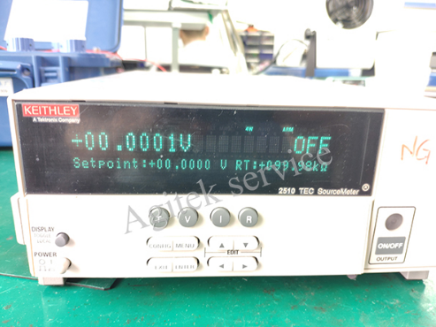 Agitek吉時(shí)利源表維修案例-Keithley2510誤差大維修(圖1)