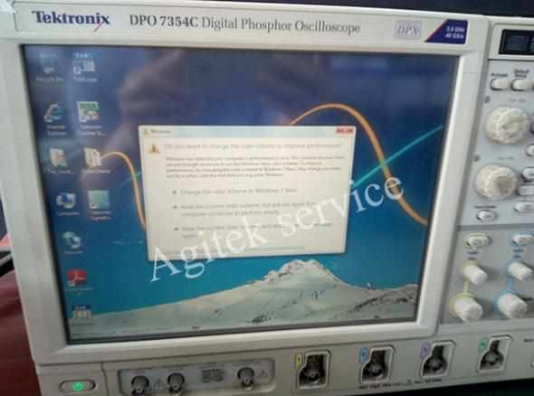 Agitek泰克示波器維修案例—泰克DPO7354C開機異常維修