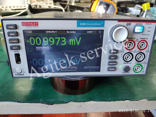 Agitek吉時利源表維修案例—吉時利2450開機顯示硬件缺失維修(圖4)