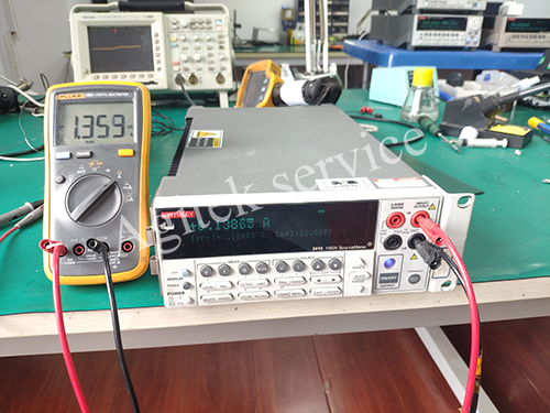 吉時利源表維修-吉時利源表2410輸出不受控維修案例