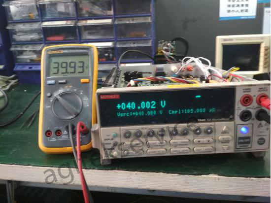 Agitek吉時利源表維修案例-KEITHLEY2440無輸出維修(圖5)