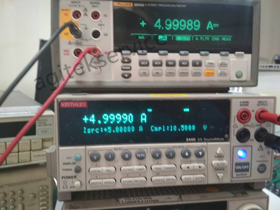 Agitek吉時利源表維修案例-KEITHLEY2440無輸出維修(圖8)
