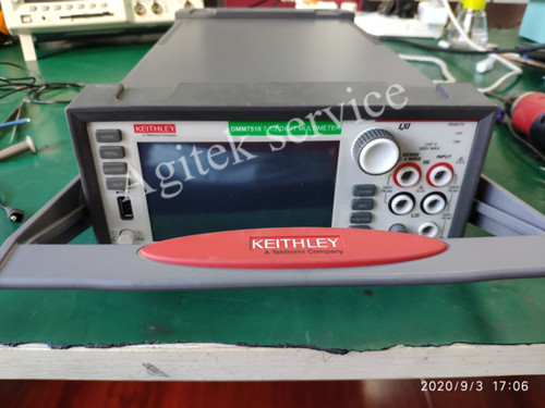 Agitek吉時利維修案例--DMM7510萬用表無法開機