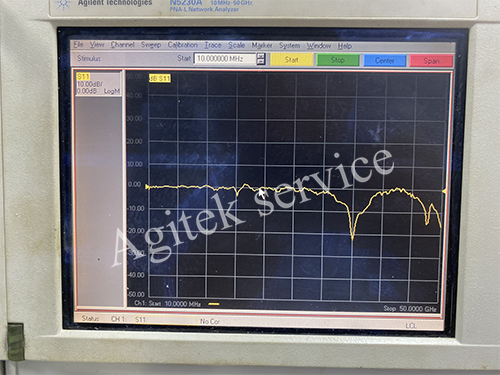 網絡分析儀維修案例——是德/安捷倫N5230A黑屏維修(圖4)