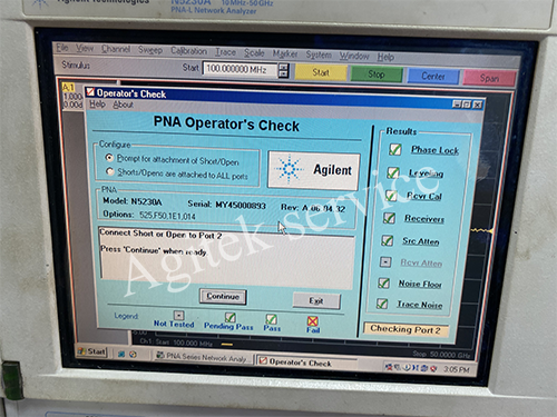 網絡分析儀維修案例——是德/安捷倫N5230A黑屏維修(圖5)