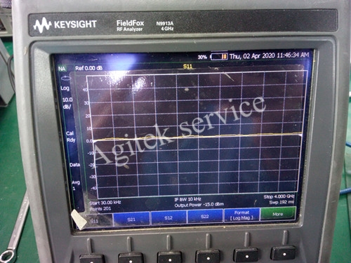 是德N9913A頻譜分析儀維修案例——Agitek分享(圖4)
