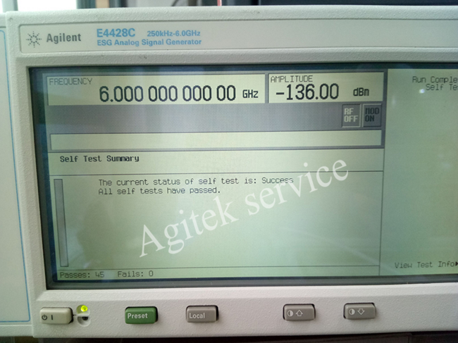 南京某院校安捷倫E4428C信號(hào)發(fā)生器維修案例——Agitek分享(圖5)