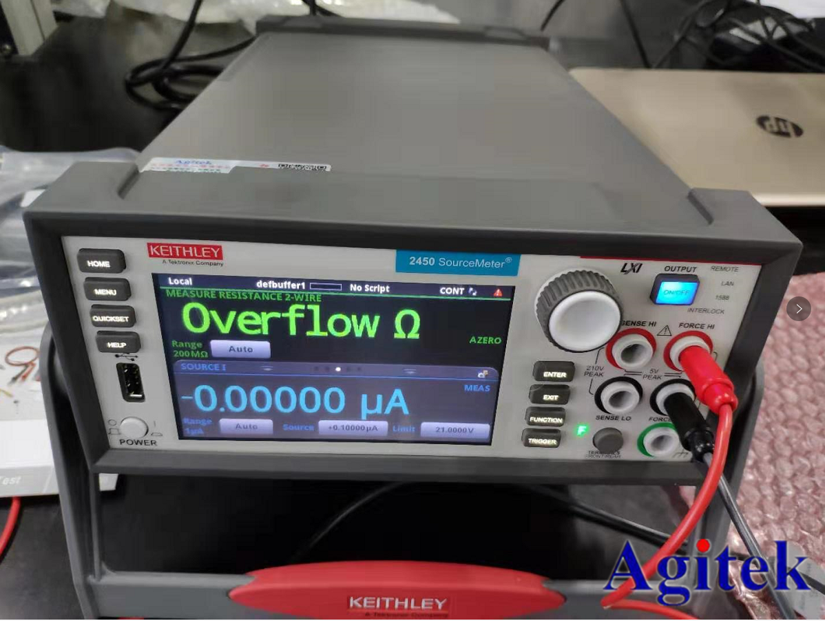 安泰測試吉時利源表2450租賃實例分享(圖1)