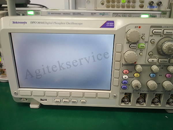 Agitek維修北京某企業泰克DPO3014示波器案例(圖1)