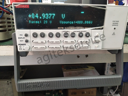 吉時(shí)利維修——Agitek吉時(shí)利靜電計(jì)6517B維修案例分享(圖2)