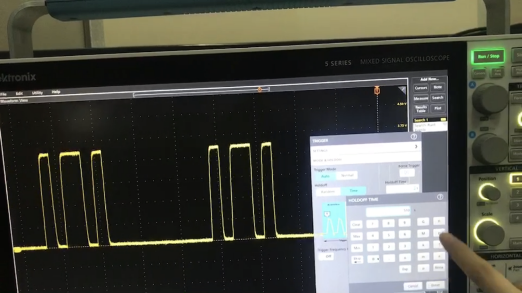 第一次儀器操作——使用泰克示波器捕捉異常信號(圖3)